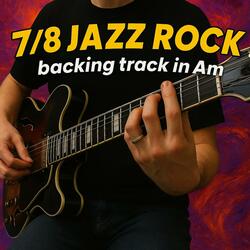 7/8 Jazz Fusion backing track in Am