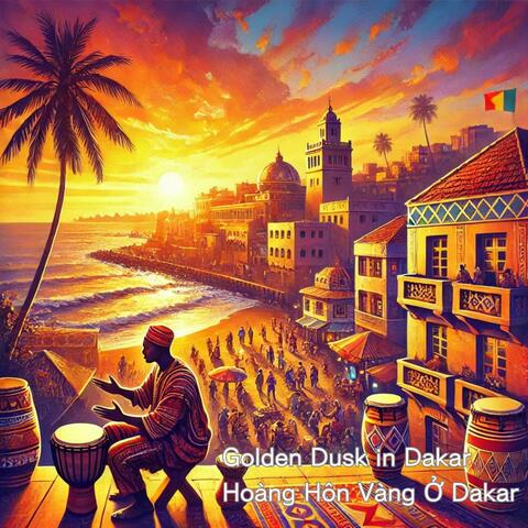 Golden Dusk in Dakar – Hoàng Hôn Vàng Ở Dakar