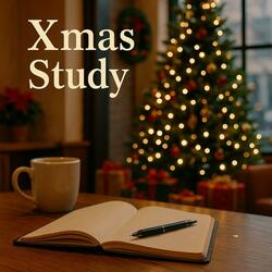 コーヒーの香りと勉強するクリスマスの朝