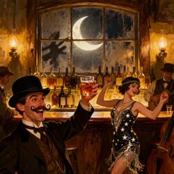 Moonshine and Mustache Wax