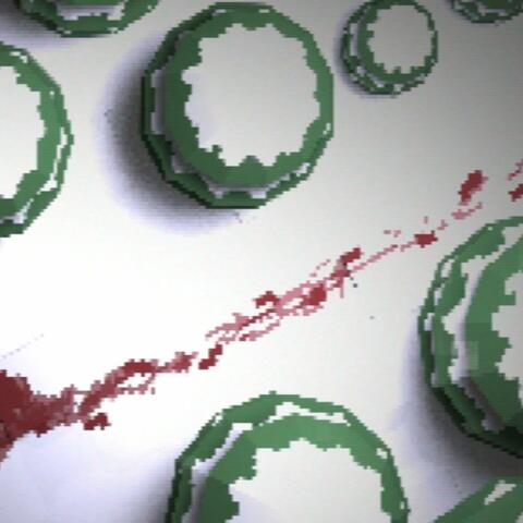 bleeding out in the snow