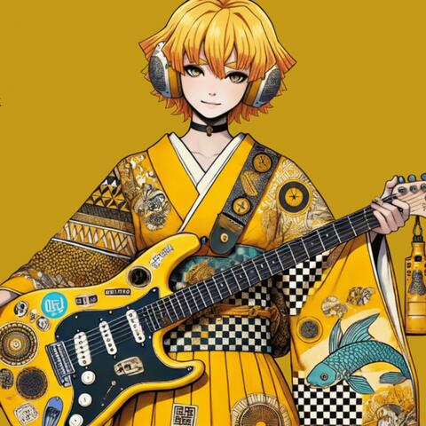 Shamisen Rock Fusion work study game BGM.Vol57