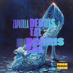 Zapatilla de cristal