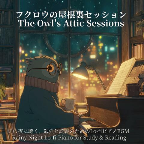 フクロウの屋根裏セッション - The Owl's Attic Sessions 雨の夜に聴く、勉強と読書のためのLo-fiピアノBGM - Rainy Night Lo-fi Piano for Study & Reading