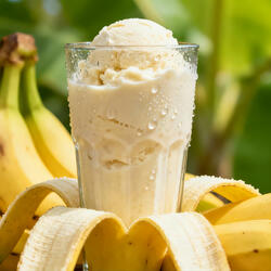 Kem Chuối Mát Lạnh