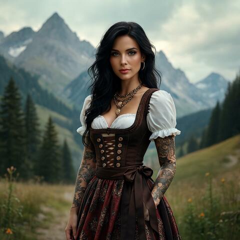 Herzen aus Alpenfeuer