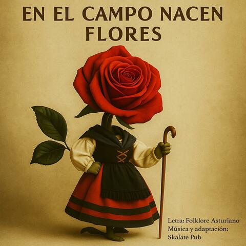 En el campo nacen flores