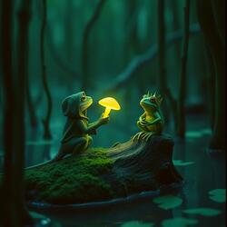 Lizard Wizard in the Frog Swamp (Exclusive Version)