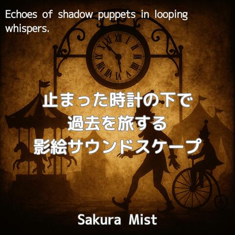 止まった時計の下で過去を旅する影絵サウンドスケープ