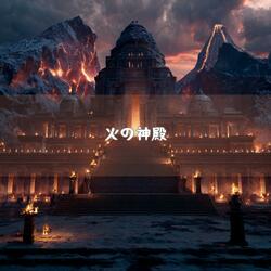 赤く燃える祭壇の儀式音景