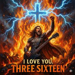 I love you, THREE SIXTEEN