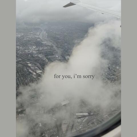 for you, i'm sorry