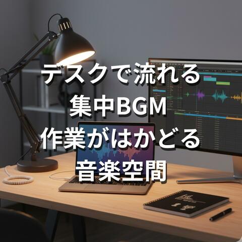 デスクで流れる集中BGM ～作業がはかどる音楽空間～