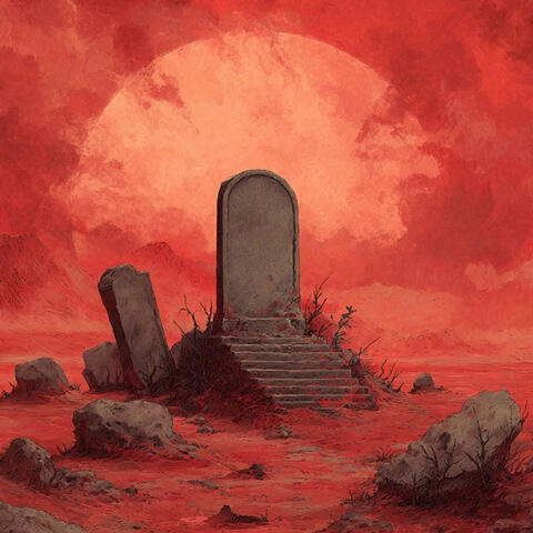 Tombstone at the Gates of Hell
