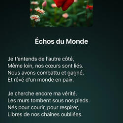 Échos du Monde