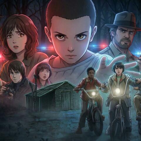 Neon Echoes (Stranger things anime opening)