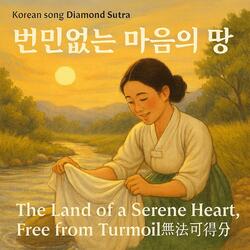Korean song Diamond Sutra/번민없는 마음의 땅 The Land of a Serene Heart, Free from Turmoil/無法可得分