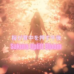 桜が背中を押す午後 – Sakura Uplift Bloom