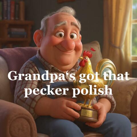 grandpa's got that pecker polish