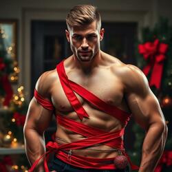 RED RED RIBBON ON ME