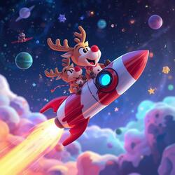Reindeer Rocket Ride