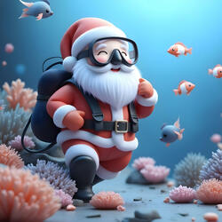 Christmas under the Deep Blue Sea