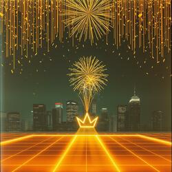 Happy New Year! (Midnight Sparkles)