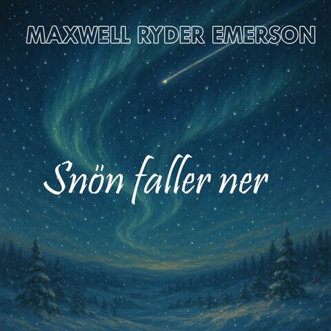 Snön faller ner