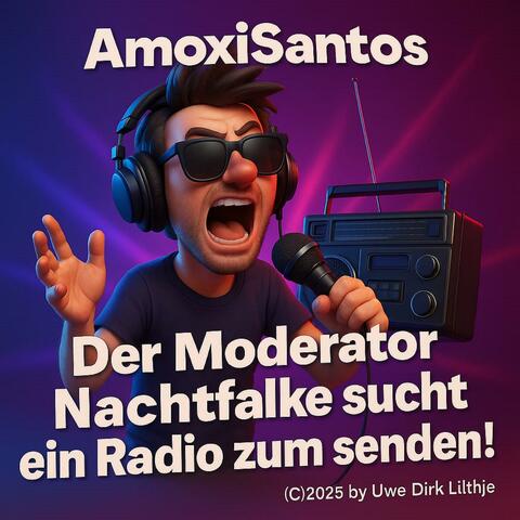 Der Moderator Nachtfalke sucht ein Radio zum senden!