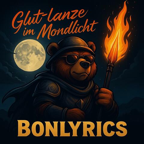 Glutlanze im Mondlicht