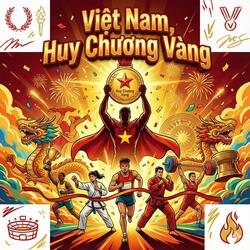 Việt Nam! Huy chương Vàng!