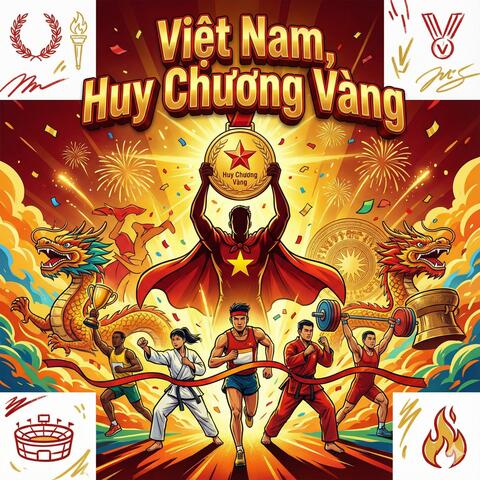 Việt Nam! Huy chương Vàng!