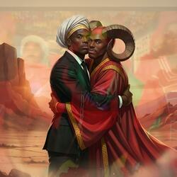 Towo jije ak yo apre bef la tonbe (Les saint les anges)