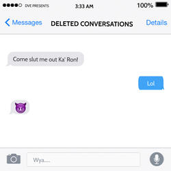 Deleted Conversations
