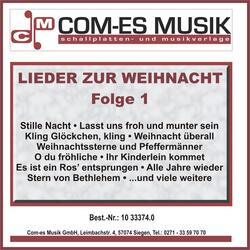 Weihnachtssterne und Pfeffermänner