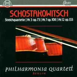 Streichquartett No. 3, Op. 73: V. Moderato
