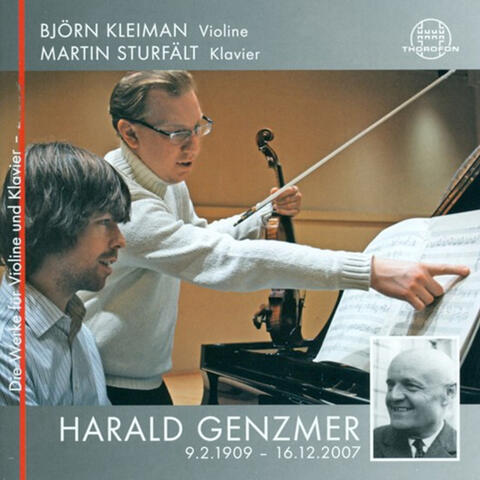Harald Genzmer: Die Werke für Violine und Klavier