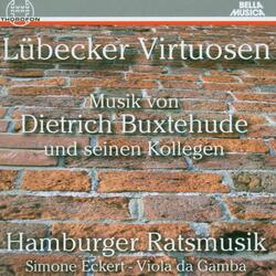 Dietrich Buxtehude: Sonata in D-Dur BuxWV 267 für Viola da Gamba, Violone und Bc. - I. Adagio
