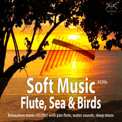 Find Inner Center with Soft Music (432Hz) Flute & Water