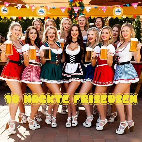 10 nackte Frisösen