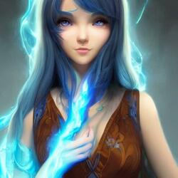 Spell Caster in the Night