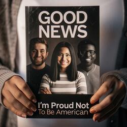 I am proud not to be american