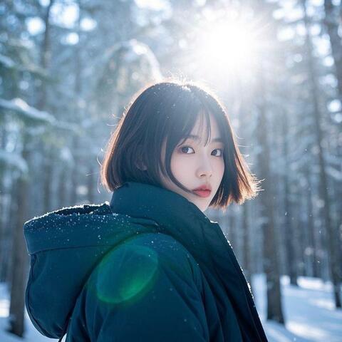 林中雪
