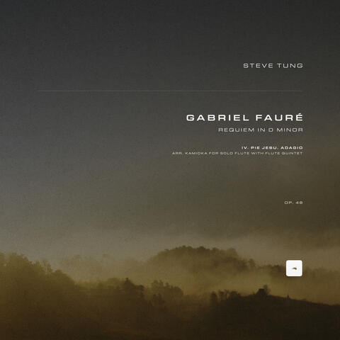 Requiem in D Minor, Op. 48: IV. Pie Jesu. Adagio (Arr. Kamioka for Solo Flute with Flute Quintet)