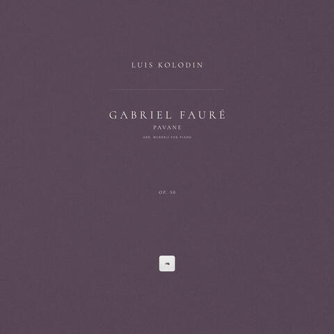 Pavane, Op. 50 (Arr. Mukerji for Piano)