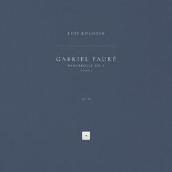 Barcarolle No. 1 in A Minor, Op. 26