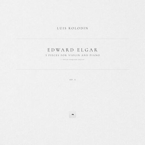 3 Pieces for Violin and Piano, Op. 4: 1. Idylle (Esquisse façile)