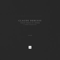 Violin Sonata in G Minor, CD 148: II. Intermède. Fantasque et léger