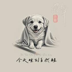 今天睡到自然醒