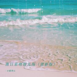 落日亲吻银光海